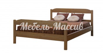 Кровать Дачная из массива дерева