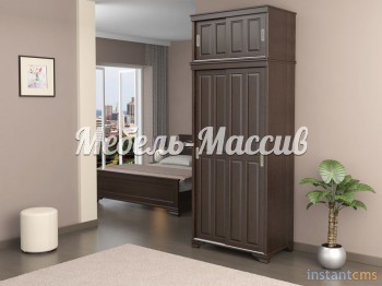 Шкаф - купе Лиана 4 из массива дерева Ш-130см,В-240см,Г-60см
