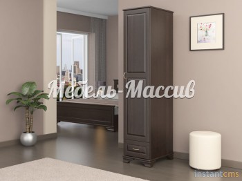 Шкаф  Лиана 28  из массива дерева    Ш-40см,В-190см,Г-60см