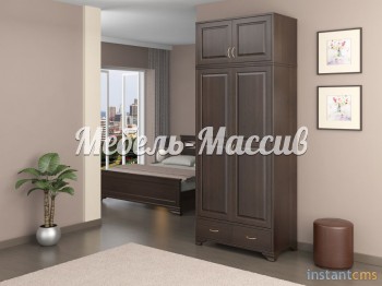 Шкаф Лиана 13 из массива дерева Ш-90см,В-240см,Г-55см
