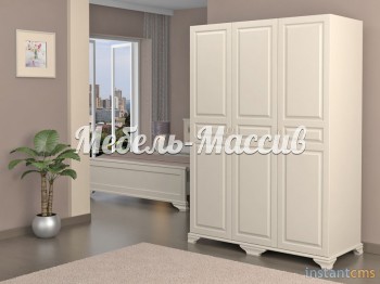 Шкаф Лиана 1 из массива дерева Ш-122см,В-200см,Г-60см