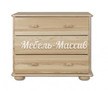 Комод КД - 105 из массива дерева Ш-100см,В-80см,Г-45см