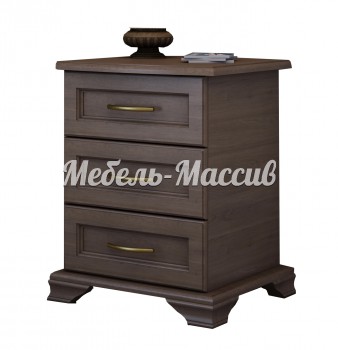 Тумба Лира 3 ящика из массива Ш-45см,В-58см,Г-30см