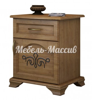 Тумба Муза ящик + дверка из массива Ш-45см,В-58см,Г-30см
