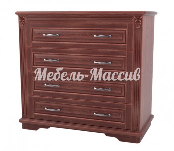 Комод  Боско Люкс из массива Ш-100см, В-90см,Г-45см