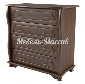 Комод Грация 4 ящика из массива Ш-90см, В-95см,Г-45см