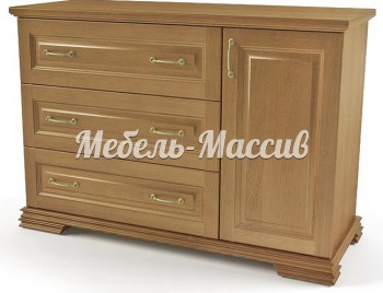 Комод Глория из массива Ш-120см,В-80см,Г-45см
