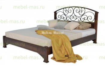Кровать Омега модель №11 из массива
