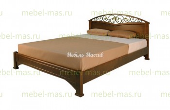 Кровать Омега модель №3 из массива