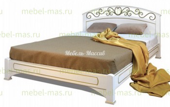 Кровать Омега модель №5 из массива