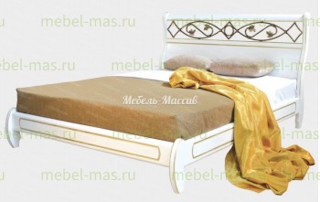 Кровать Омега модель №8 из массива