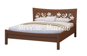 Кровать Мадера из массива дерева