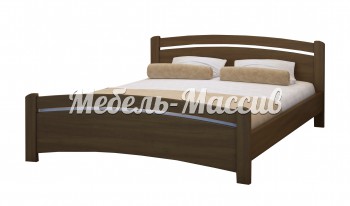 Кровать Виктория модель №2 из массива дерева
