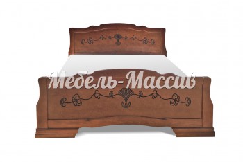 Кровать Ларио из массива дерева