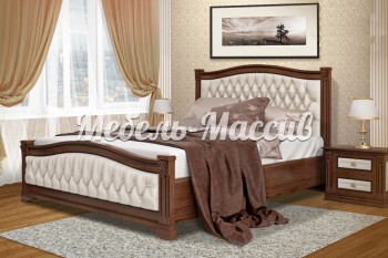 Кровать Ровелла из массива дерева