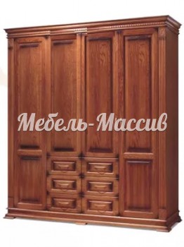 Шкаф Верди - 321.2 из массива Ш-200см, В-220см,Г-60см
