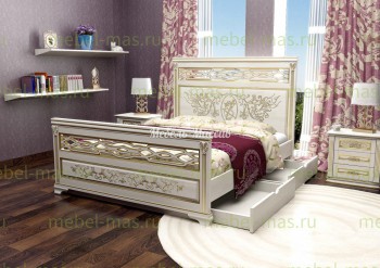 Кровать Симфония из массива
