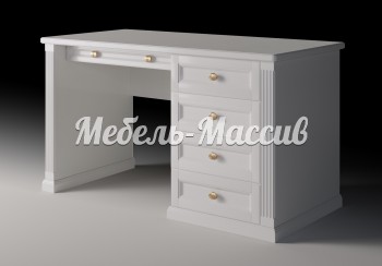 Письменный стол Валенсия из массива Ш-135см,В-75см,Г-60см