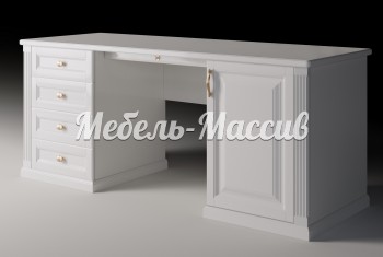 Письменный стол Валенсия модель№2 из массива Ш-180см,В-75см,Г-60см