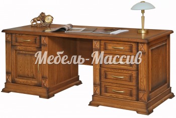Письменный стол Верди - 201 из массива Ш-180см,В-75см,Г-60см