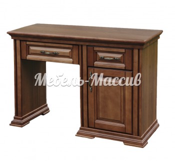 Письменный стол Экстра из массива Ш-120см,В-80см,Г-60см