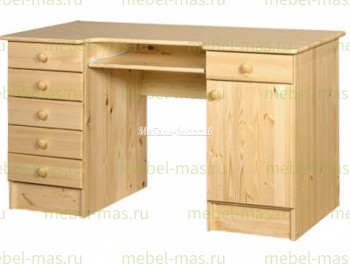 Письменный стол №7 из массива Ш-150см,В-75см,Г-60см