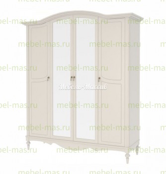 Шкаф Амелия 4х створчатый с зеркалом Ш-180см,В-230см,Г-63см