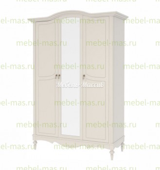 Шкаф Амелия 3х створчатый с зеркалом Ш-156см,В-230см,Г-63см