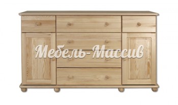 Комод КД - 124 из массива дерева Ш-160см,В-100см,Г-45см