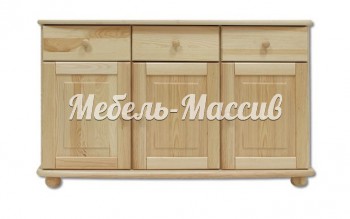 Комод КД - 138 из массива дерева Ш-120см,В-80см,Г-45см