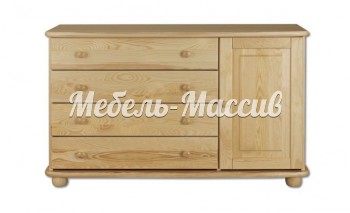 Комод КД - 148 из массива дерева Ш-120см,В-80см,Г-45см