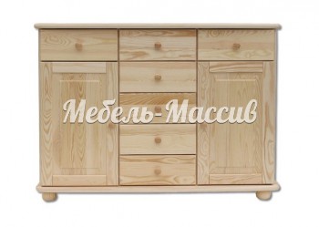 Комод КД - 153 из массива дерева Ш-125см,В-90см,Г-45см