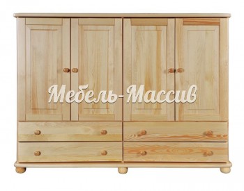 Комод КД - 157 из массива дерева Ш-160см,В-125см,Г-45см