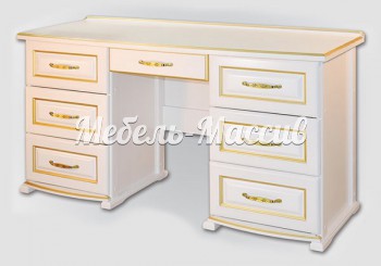 Письменный стол Омега модель№2 из массива Ш-180см,В-85см,Г-60см