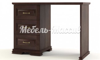 Письменный стол Глория из массива Ш-120см,В-75см,Г-60см