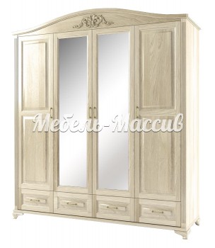 Шкаф Венеция 3.4 из массива Ш-200см,В-220см,Г-60см