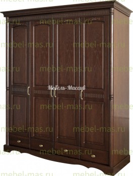 Шкаф Паола - 102 из массива Ш-200см, В-220см,Г-60см