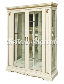 Шкаф Сервант Милано 002 из массива Ш-140см,В-200см,Г-45см