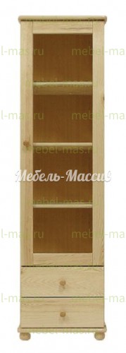 Книжный шкаф Витязь модель№10 из массива Ш-40см,В-190см,Г-30см