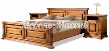 Кровать Верди Люкс из массива дерева