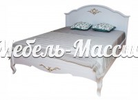 Кровать Аделия с резьбой 