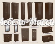 Прихожая Фореста модель№2 из массива Ш-250см,В-240см,Г-60см