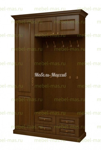 Прихожая Фореста модель№4 из массива Ш-150см,В-240см,Г-50см