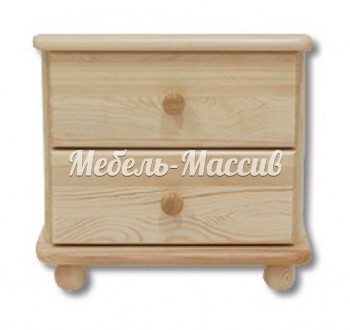 Тумба Витязь модель№2 из массива Ш-45см,В-45см,Г-30см