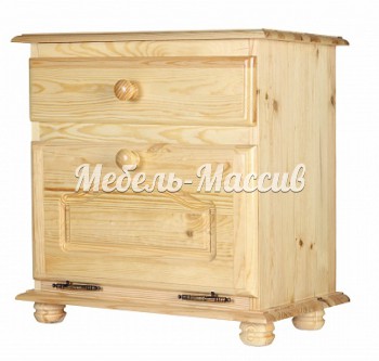 Тумба Лотос из массива Ш-50см,В-58см,Г-35см