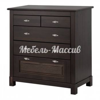 Комод Рауна 310 из массива Ш-100см,В-100см,Г-45см